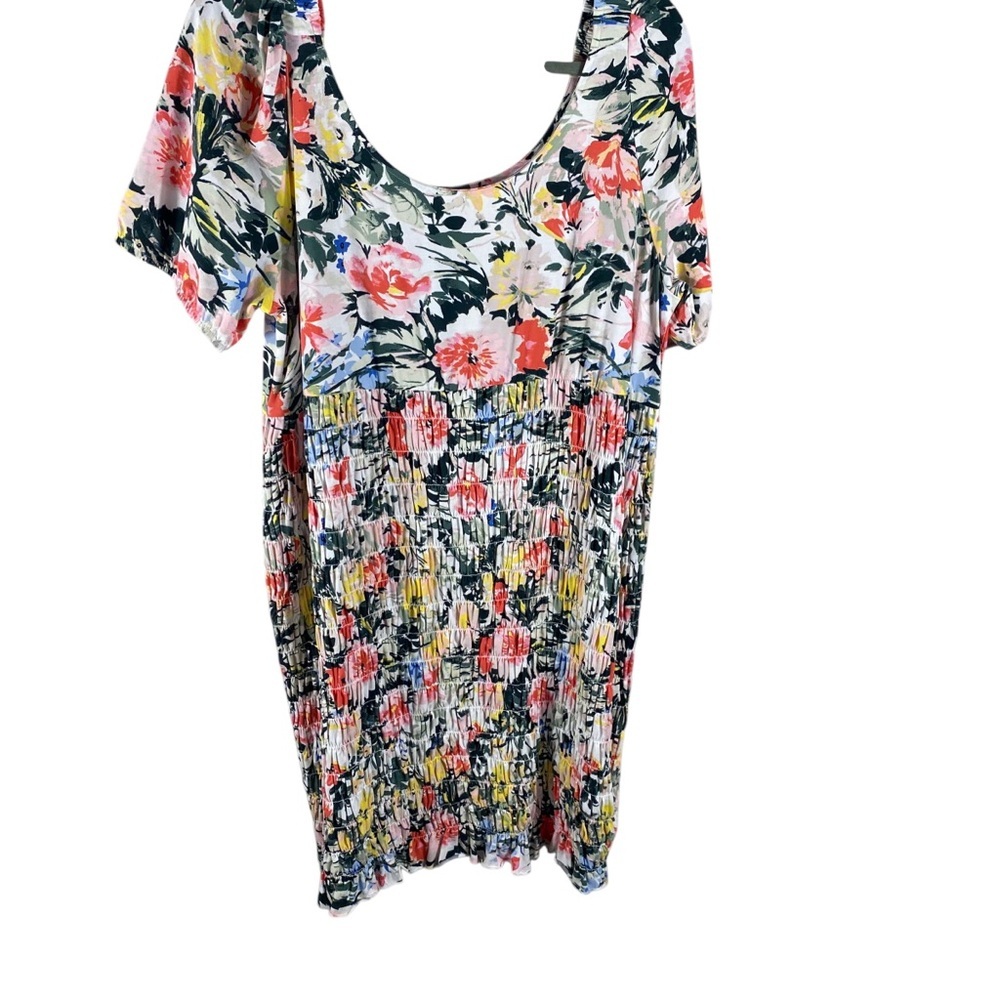 H& M Floral Short Sleeve Maternity Dress Sz XL NWT